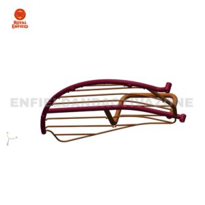 Royal Enfield Classic 500 BS3 Saree Guard Classic Green | Genuine Left Side Saree Guard | 863092