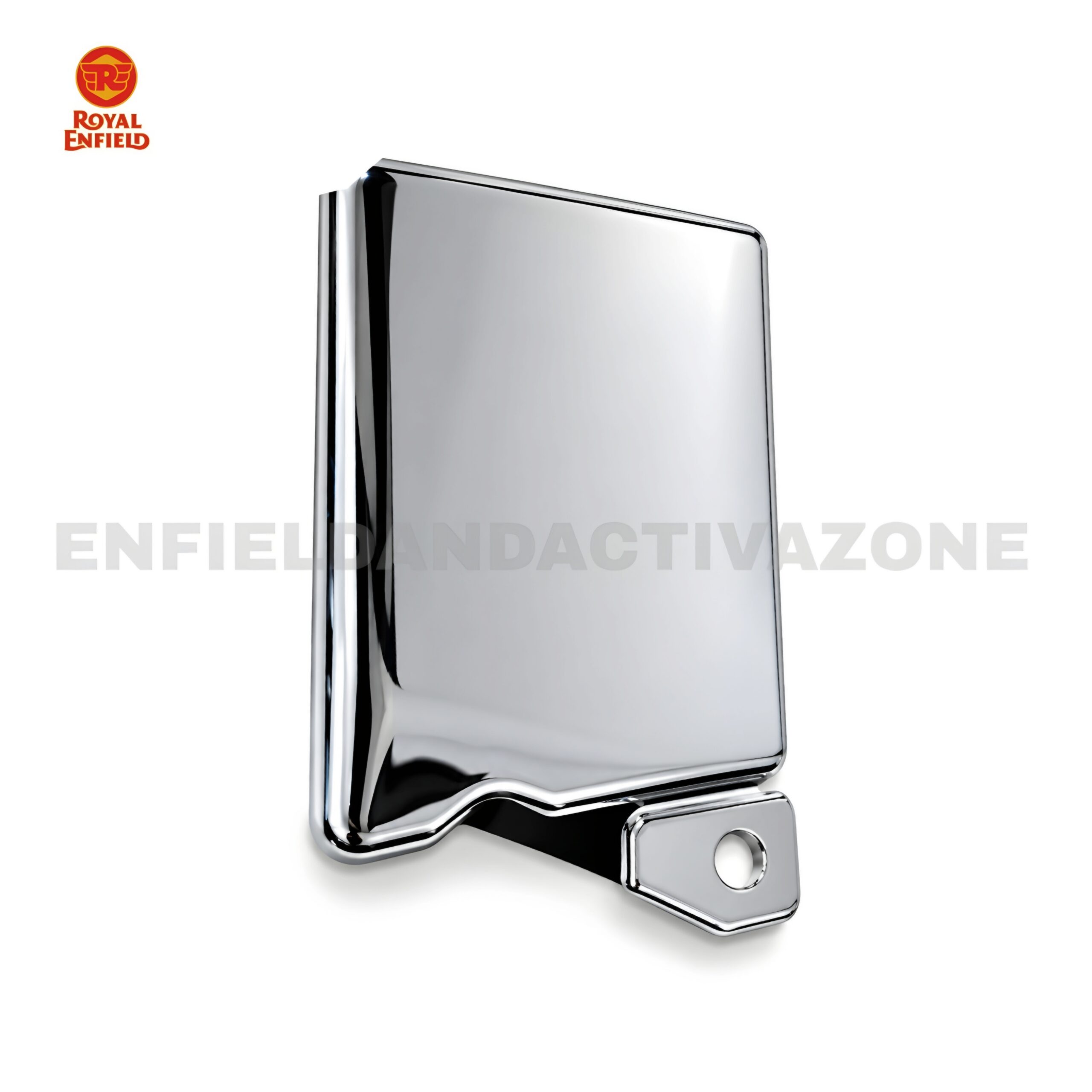 Royal Enfield Classic 500 BS4 Battery Cover Chrome Plated | Genuine Battery Carrier Cover | 868045
