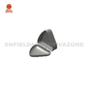 Royal Enfield Classic 500 Silver Air Filter Box Assembly With Sticker | Genuine | 826060