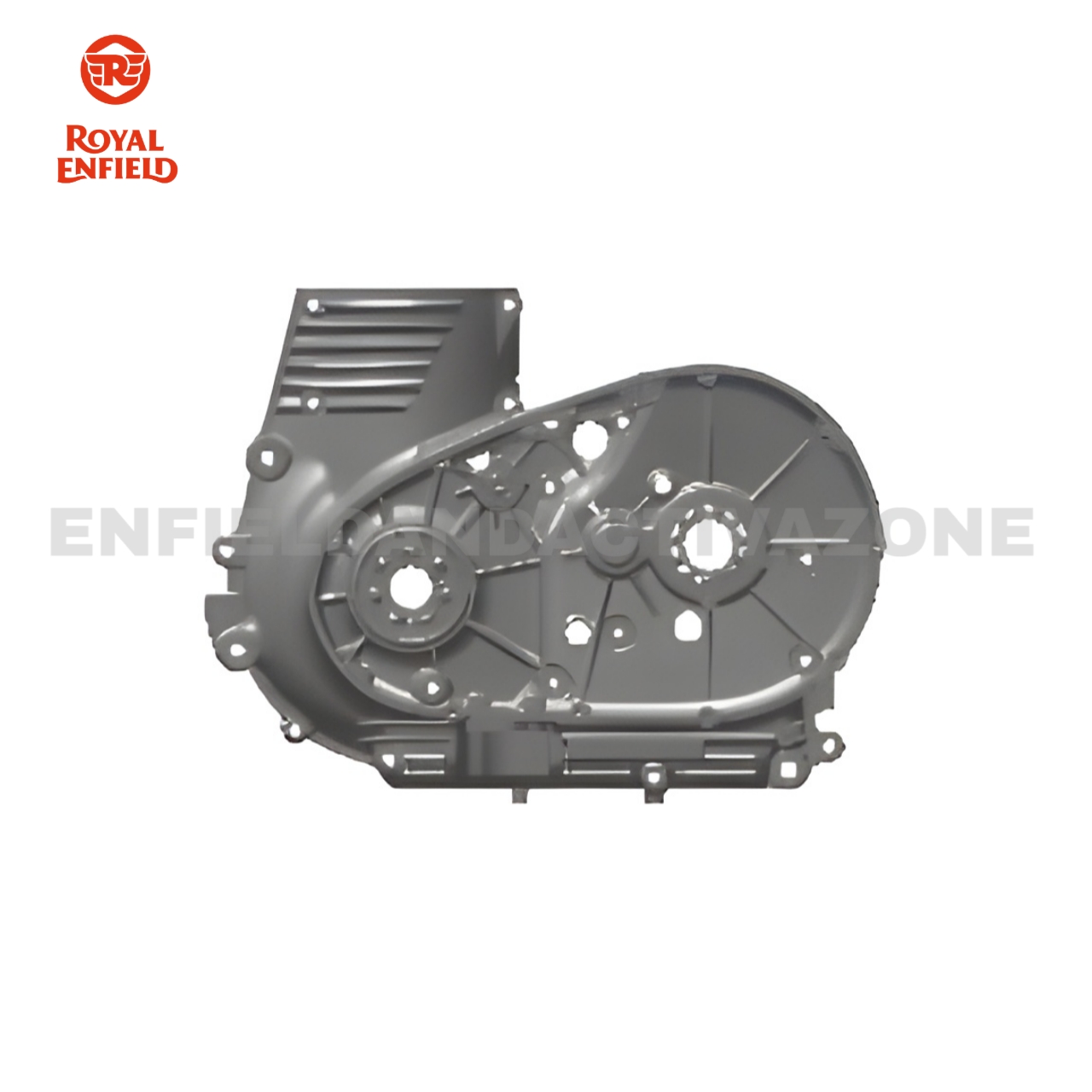 Royal Enfield KLJ00033/A Crankcase Set Assy W/O Motor Housing - Bullet 350 KS ABS | Genuine OEM