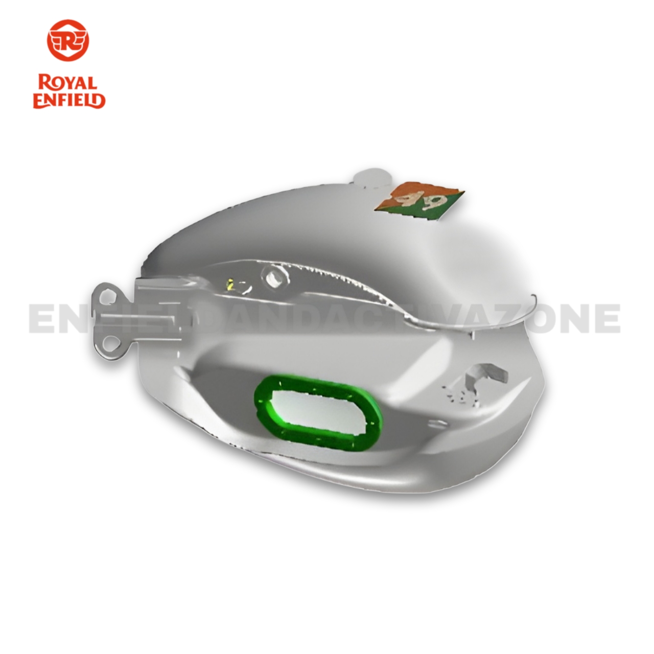 Royal Enfield RAK00430/A Fuel Tank With Sticker - Airborne Blue | Classic 350 ABS BS6 Genuine OEM
