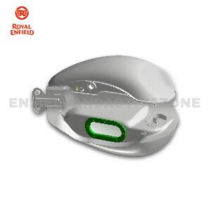Royal Enfield RAK00442/C Fuel Tank With Sticker - Jet Black 350 EFI | Classic 350 ABS BS6 Genuine OEM