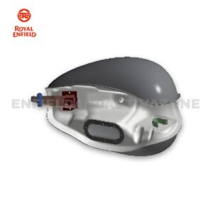 Royal Enfield RAK01287/A Fuel Tank With Sticker - Gloss Black | Bullet 350 BS6 Genuine OEM