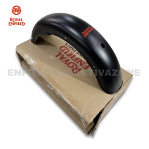 Royal Enfield RAQ00401/A Rear Mudguard with Sticker – Stealth Black Red | Classic 350 ABS BS6 Genuine OEM