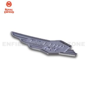 Royal Enfield RAV01614/A Side Panel Badge – Coppa Black LH | New Bullet 350 J-Series Genuine OEM