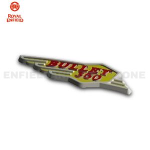 Royal Enfield RAV01615/A Side Panel Badge – Coppa Black RH | New Bullet 350 J-Series Genuine OEM