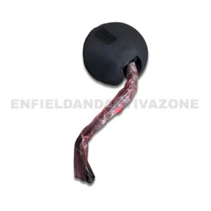 Royal Enfield Bullet 350 KS Standard Left Rear View Mirror | Genuine LH Mirror | 143357