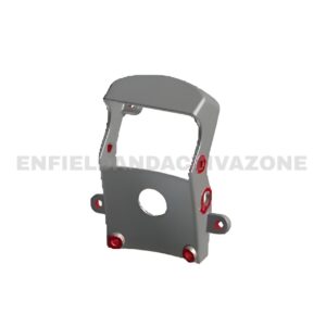 Royal Enfield Bullet Trials 500 BS4 Tail Lamp Mounting Bracket Silver | Genuine Rear Lamp Bracket | 859081