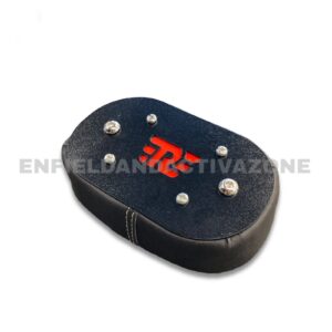EAZ R Logo Rear Pillion Backrest with Heavy-Duty Metal Mounts | Classic 350 Reborn, New Bullet 350 & Battalion Black
