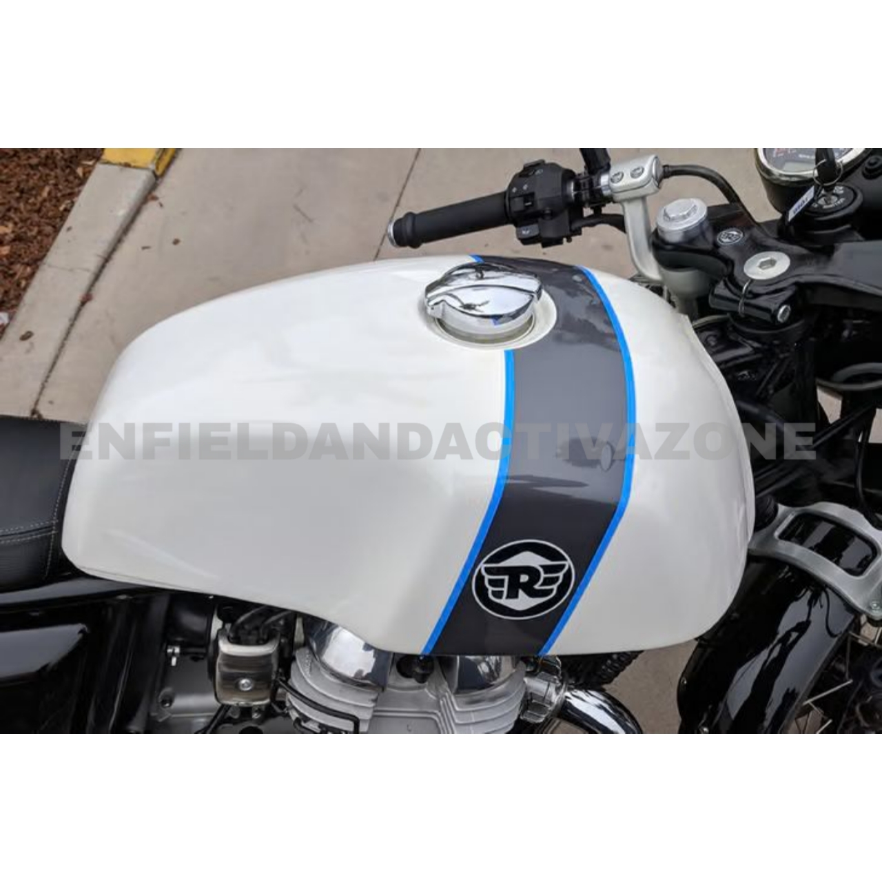 Royal Enfield 148721 Fuel Tank, Painted, Ice Queen | Continental GT 650 Genuine OEM - Image 3