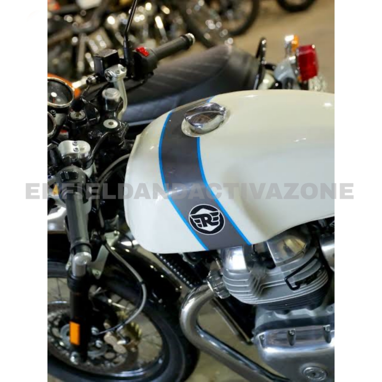 Royal Enfield 148721 Fuel Tank, Painted, Ice Queen | Continental GT 650 Genuine OEM - Image 4