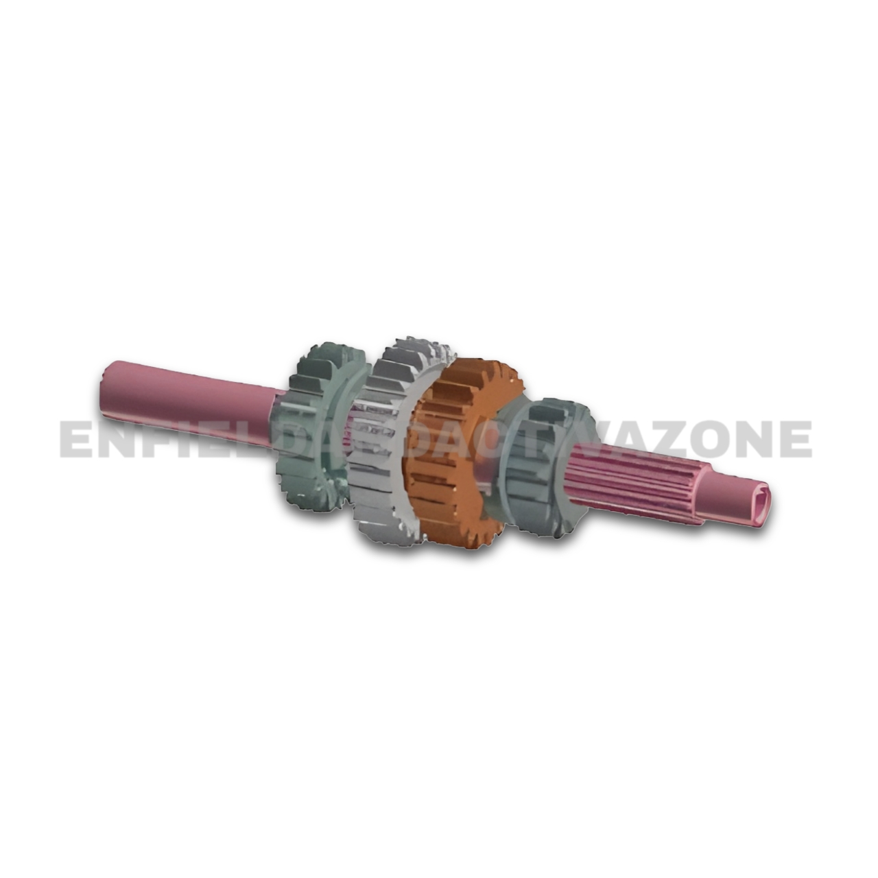 Royal Enfield 570158/B UCE Mainshaft Sub Assy | 350cc, 500cc & Continental GT 535 Genuine OEM - Image 2