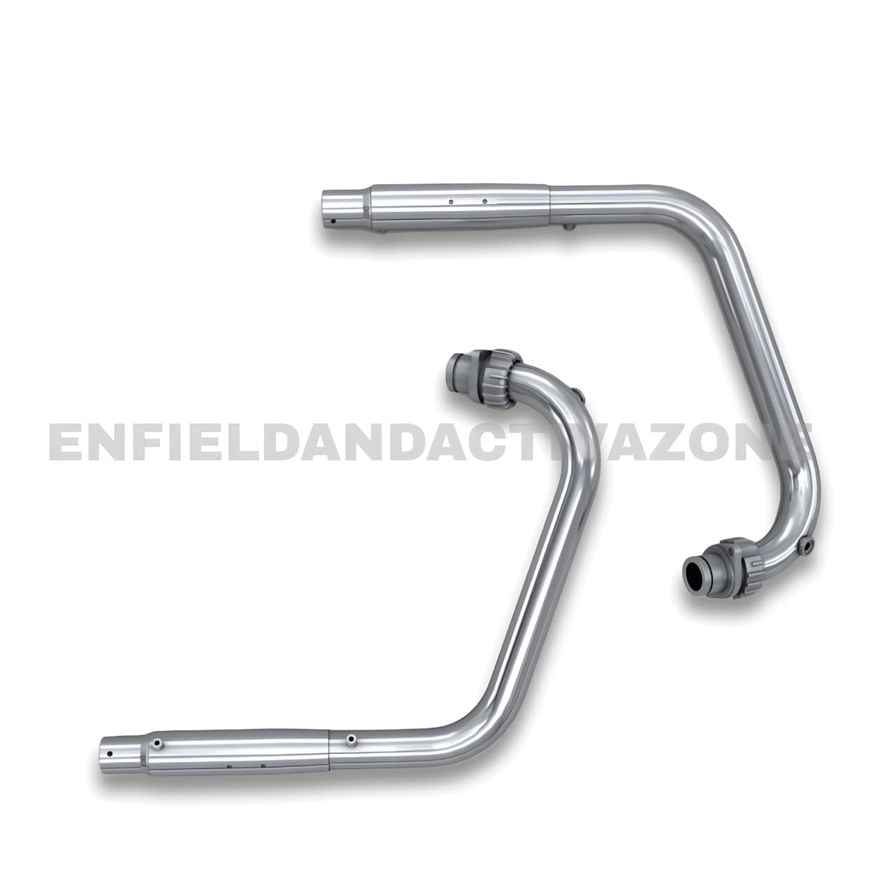 Royal Enfield 582664/D Exhaust Pipe Assembly | Bullet 350 ES & Electra Genuine OEM - Image 2