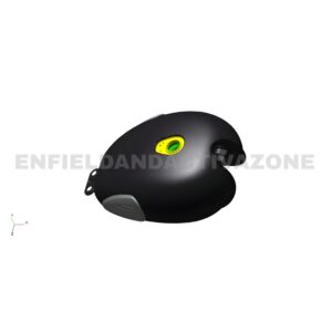 Royal Enfield RAK00422/A Fuel Tank With Sticker - ST Black-Stripe | Classic 350 ABS BS6 Genuine OEM
