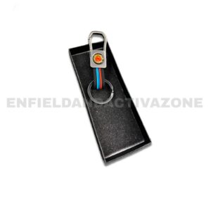 EAZ Royal Enfield Metal Key Ring | Rubber Keychain