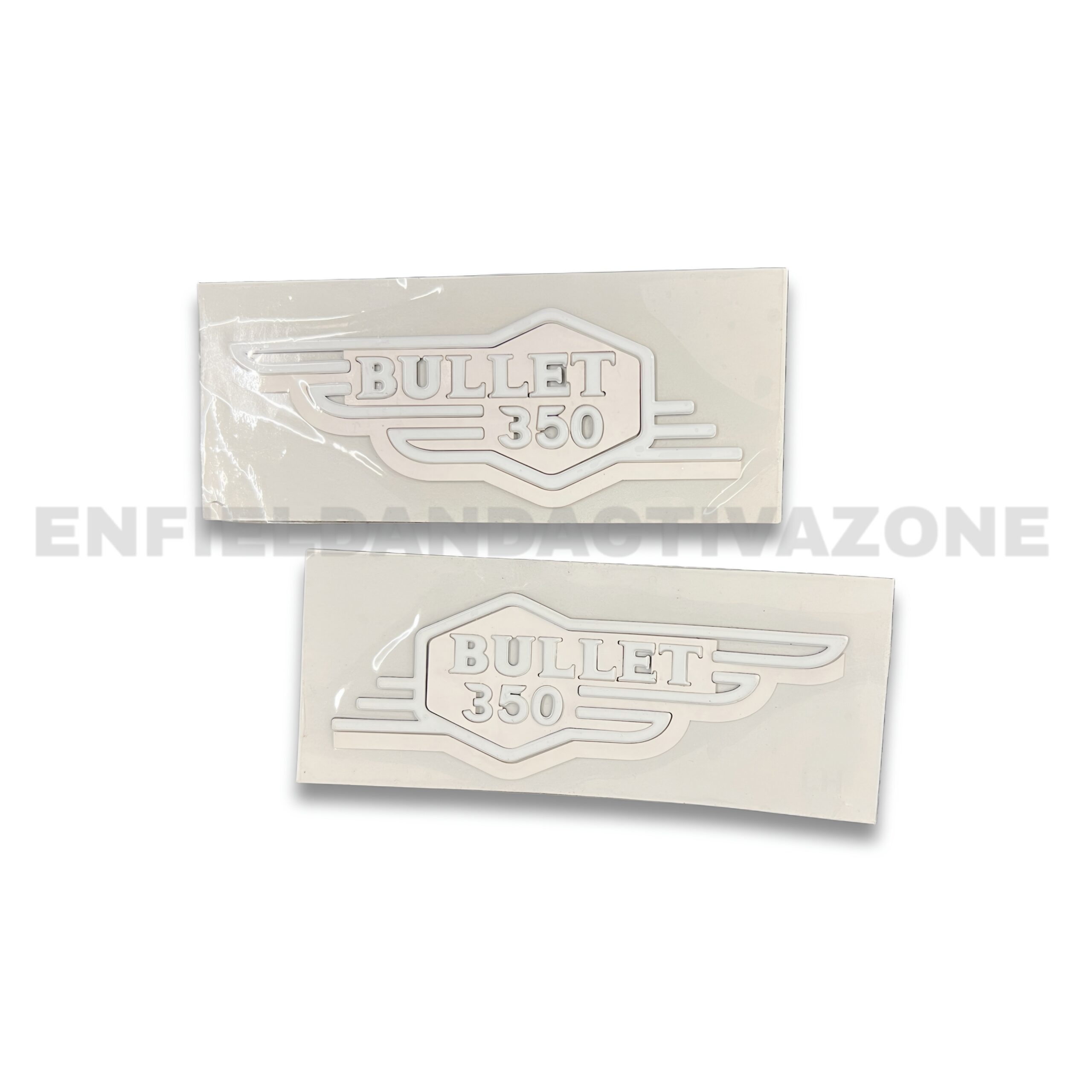 EAZ Royal Enfield New Bullet 350 J-Series Tool Box Sticker Monogram | Set of 2