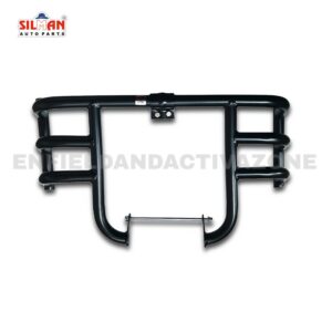 EAZ Silman Airfly Leg Guard Black for Royal Enfield Classic Reborn, Meteor & New Bullet | Airfly Crash Guard LGB69 1.25"