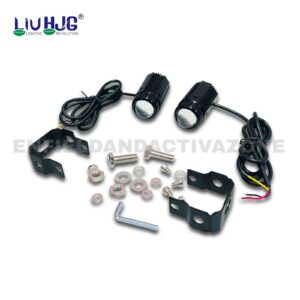 HJG LIUHUG Mini Driving Light | 20W Per Bulb | 4000LM | White/Yellow LED Auxiliary Fog Light