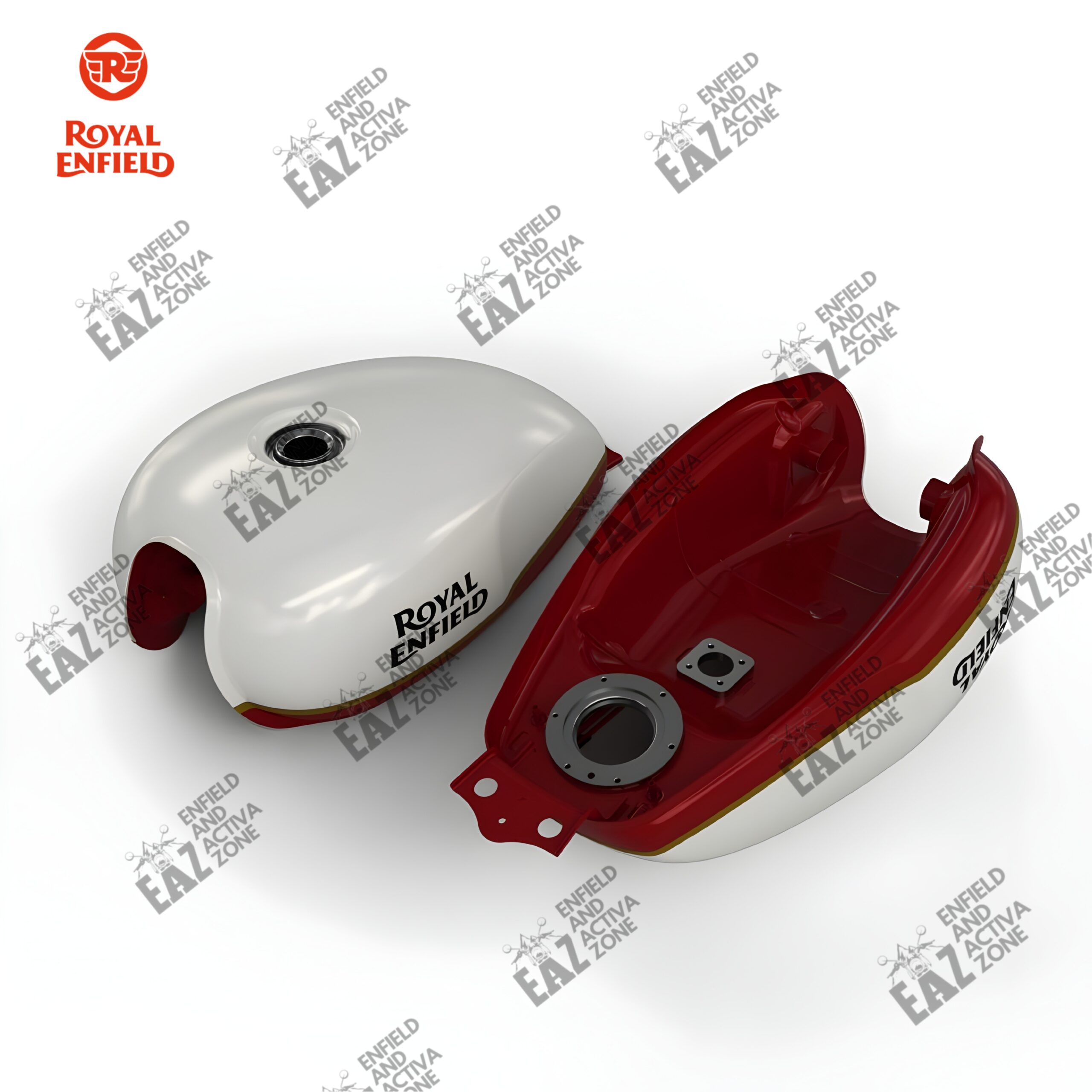 Royal Enfield 1030106/C Fuel Tank Painted Baker Express | Interceptor 650 Genuine OEM