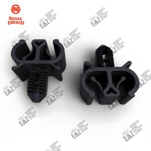 Royal Enfield 1100696/A Double Cable Clip | Genuine OEM | Classic 350 Reborn, Meteor 350 & New Bullet 350