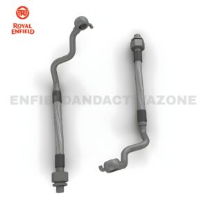 Royal Enfield 575118/A Oil Cooler Pipe LH | Genuine OEM Spare Part