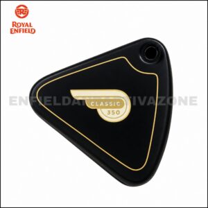 Royal Enfield 801626 Genuine OEM Air Filter Box with Sticker for Classic 350 BS3 & BS4 Black