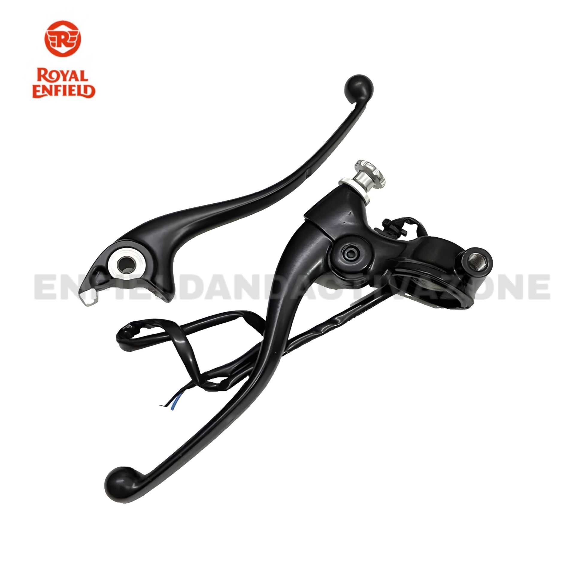 Royal Enfield Classic 350 Reborn & Meteor 350 Clutch and Front Brake Lever Kit KAA00056/A | Black Levers