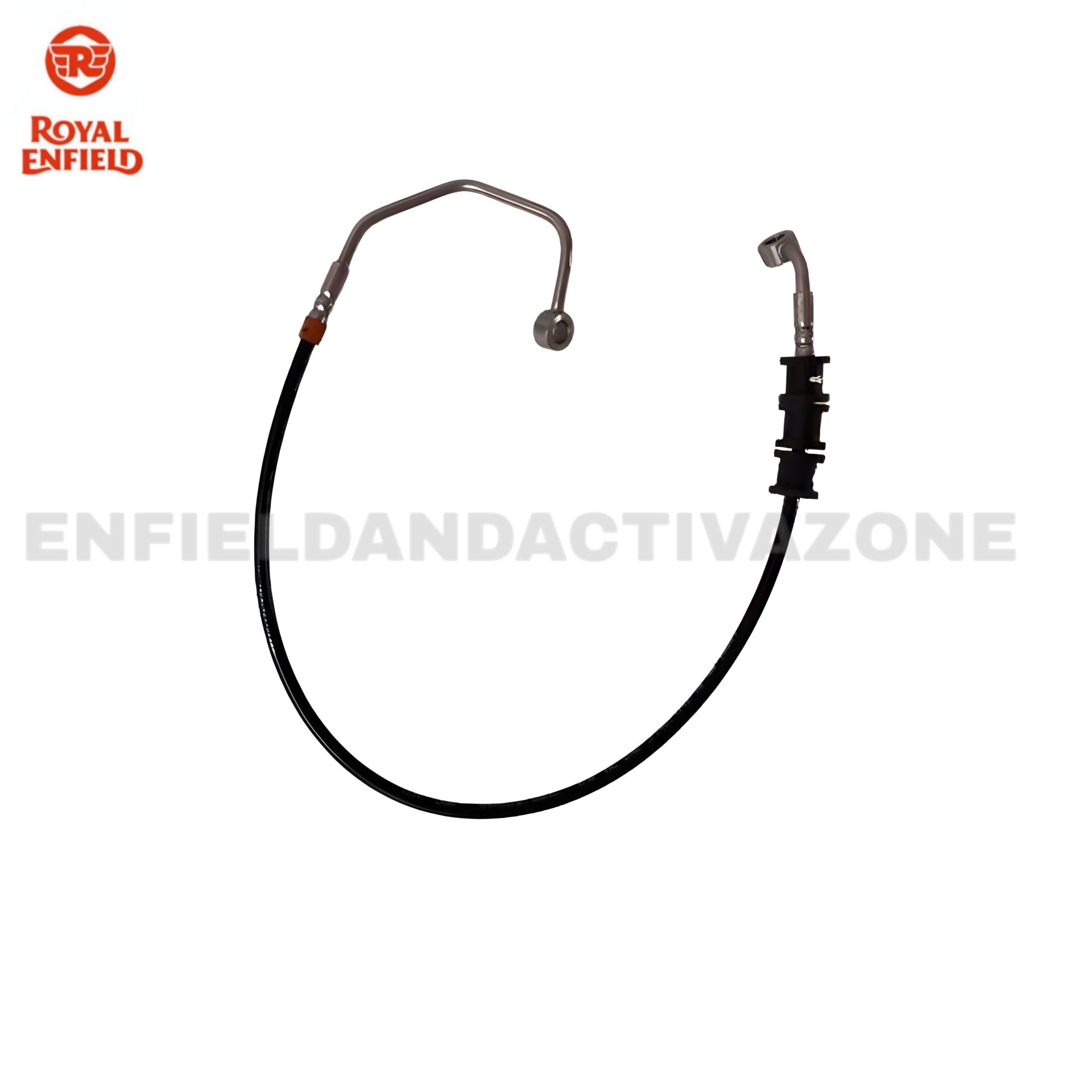 Royal Enfield Classic 350 Reborn & New Bullet 350 Rear Brake Hose Kit 3 KAB00219/B | ABS to Rear Master Cylinder