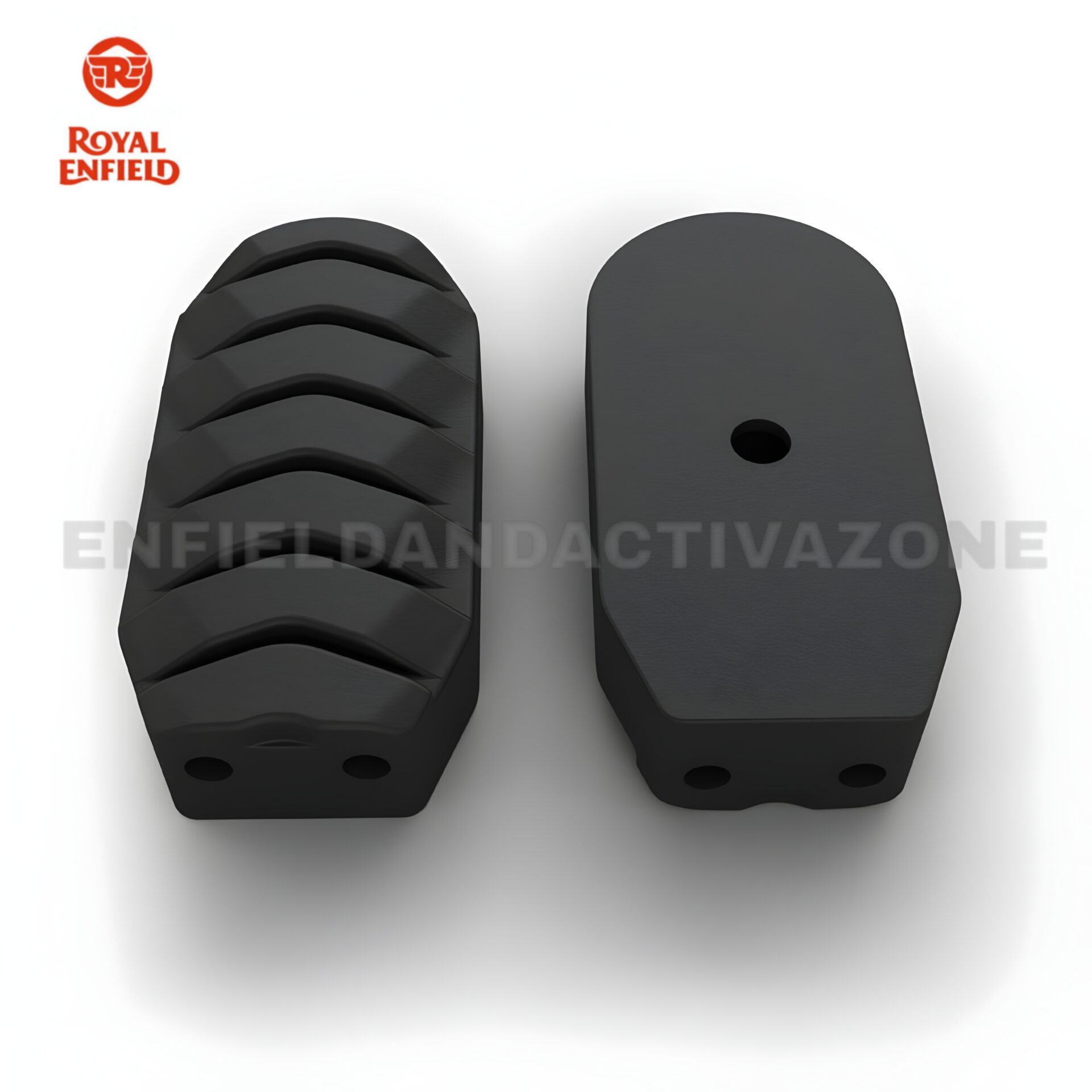 Royal Enfield Himalayan 411 & Scram 411 Rider Footrest Rubber 587862/C | Front Footpeg Grip Rubber