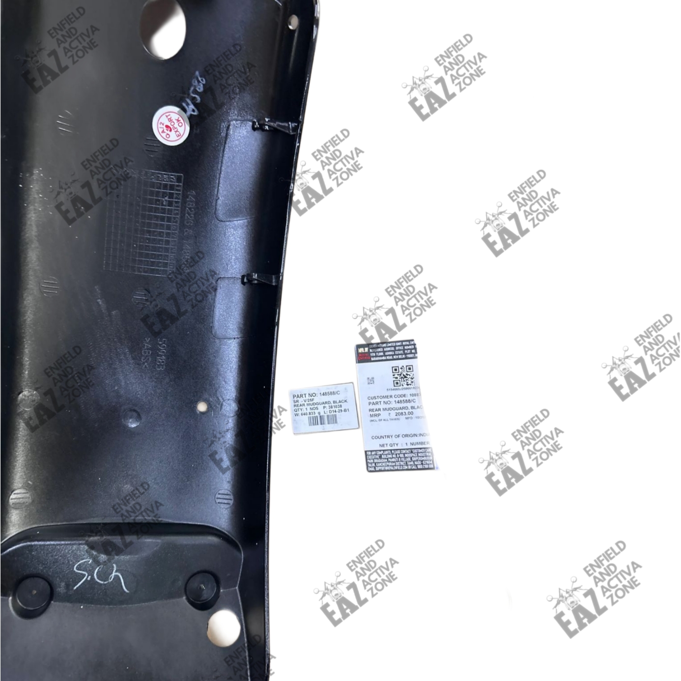 Royal Enfield 148588/C Rear Mudguard, Black | Interceptor 650 & Continental GT 650 - Image 3