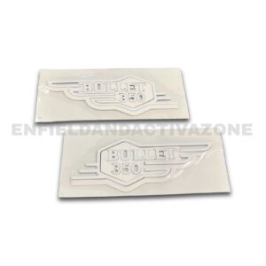 EAZ Royal Enfield New Bullet 350 J-Series Tool Box Sticker Monogram | Set of 2