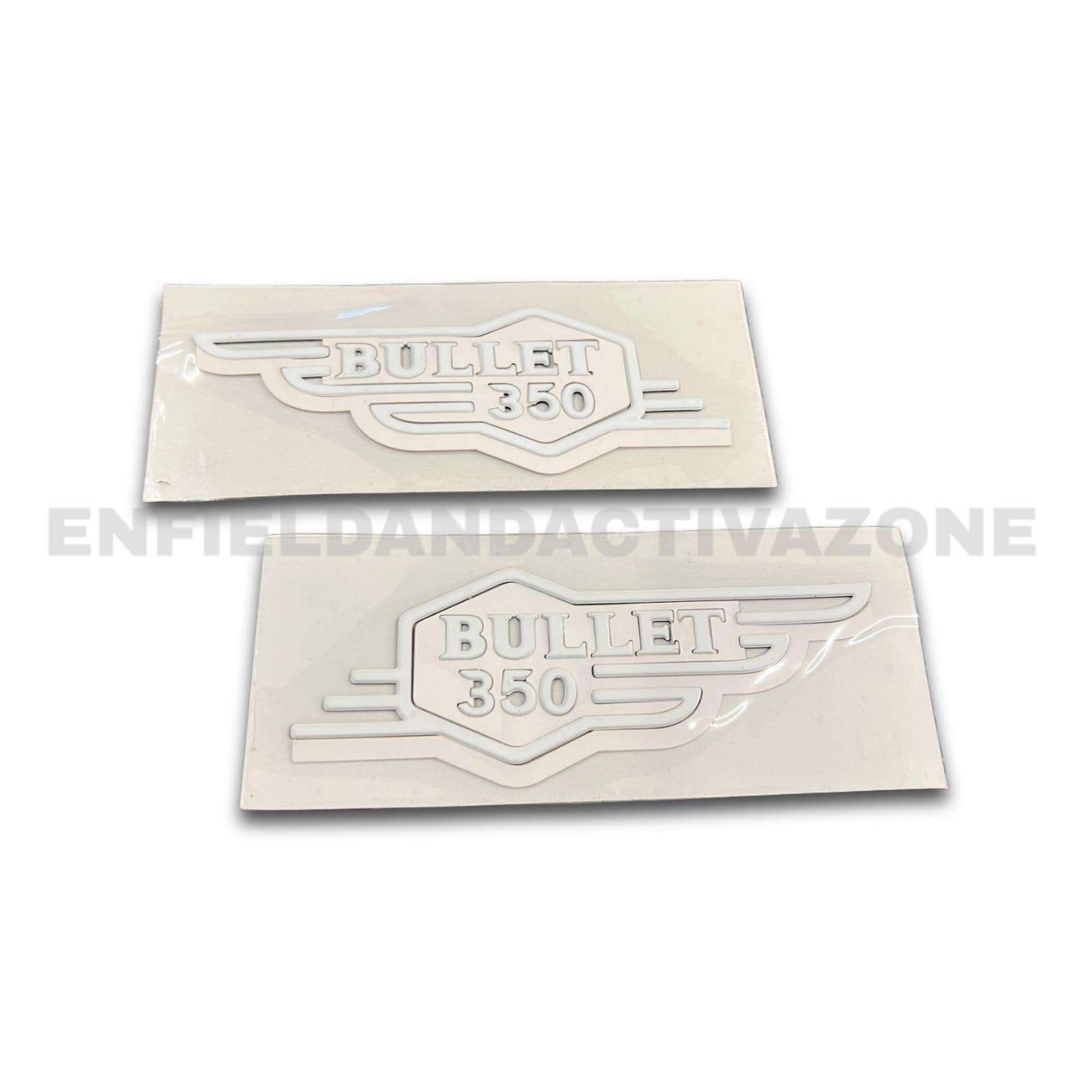 EAZ Royal Enfield New Bullet 350 J-Series Tool Box Sticker Monogram | Set of 2 - Image 2