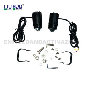 HJG LIUHUG Mini Driving Light | 20W Per Bulb | 4000LM | White/Yellow LED Auxiliary Fog Light