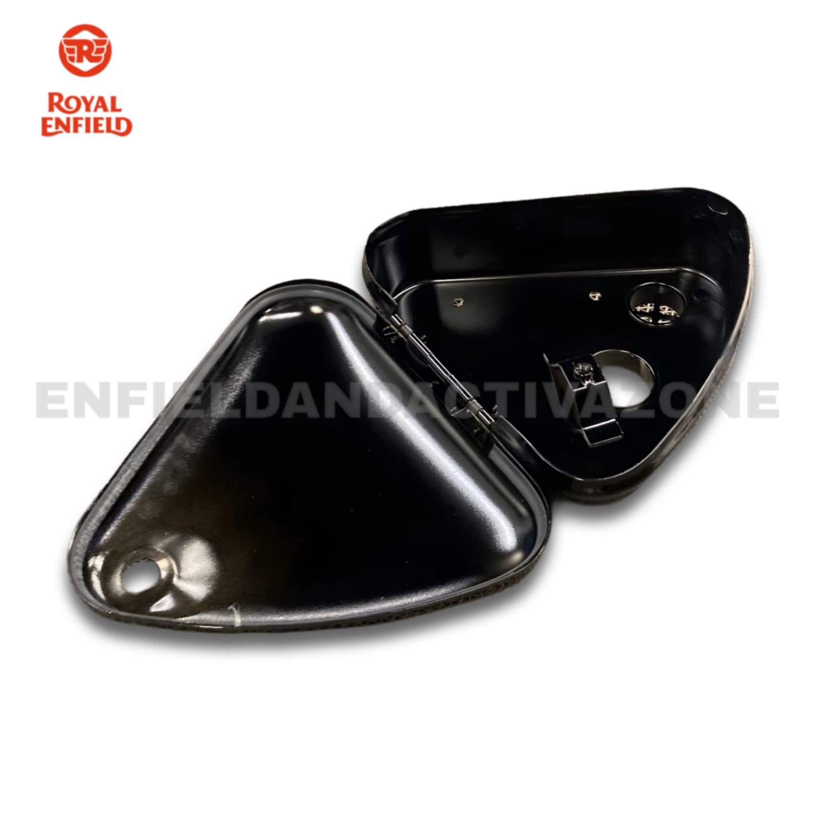 Royal Enfield 801626 Genuine OEM Air Filter Box with Sticker for Classic 350 BS3 & BS4 Black - Image 2