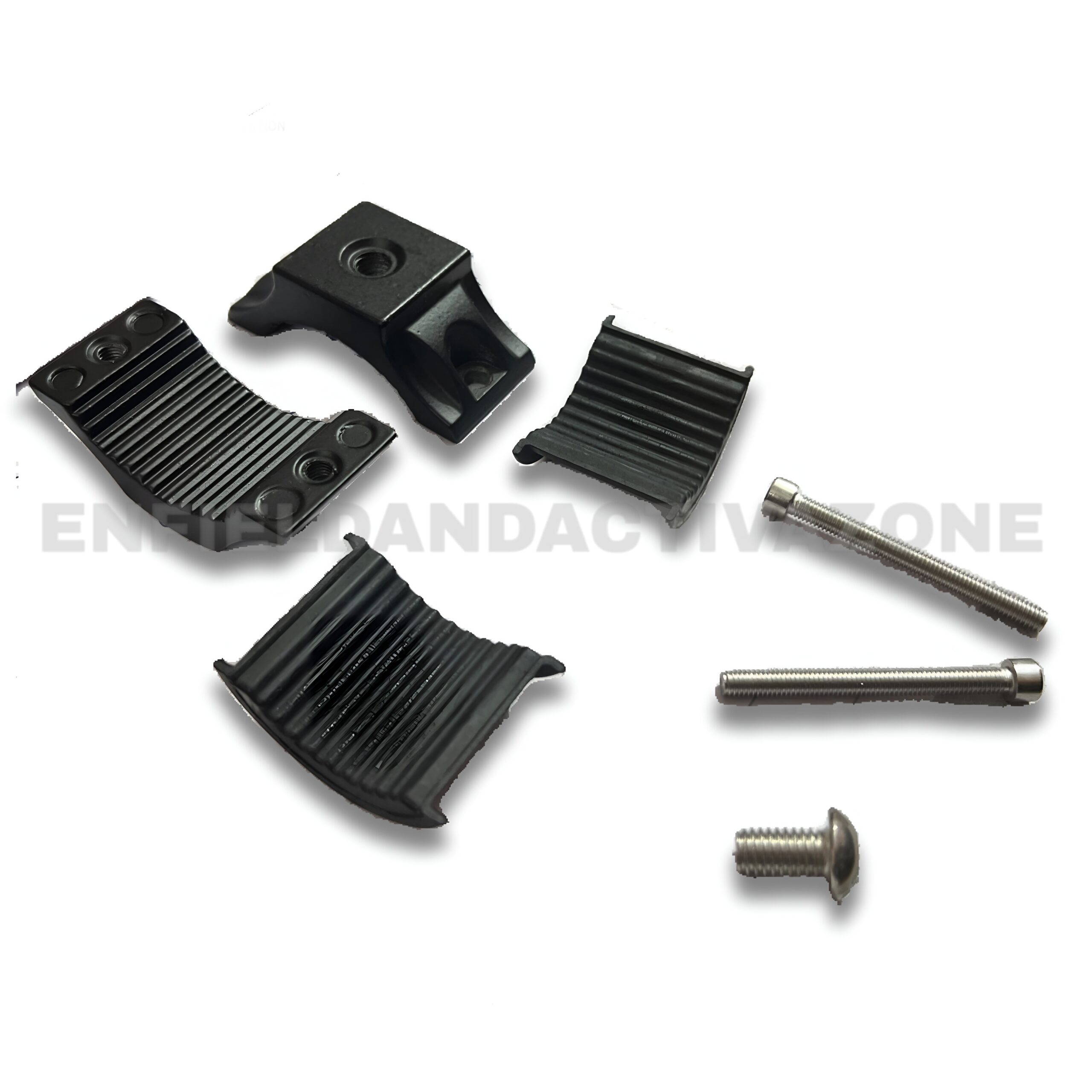 LIU HJG J-S08 Medium Heavy Aluminium Fog Light Clamp | Universal Motorcycle Fog Light Mount - Image 4