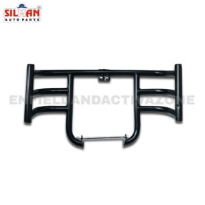 EAZ Silman Airfly Leg Guard Black for Royal Enfield Classic Reborn, Meteor & New Bullet | Airfly Crash Guard LGB69 1.25"